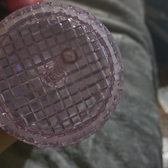 Starbucks Summer 2021 Pink and Blue Grid Tumbler - Picture 2 of 3